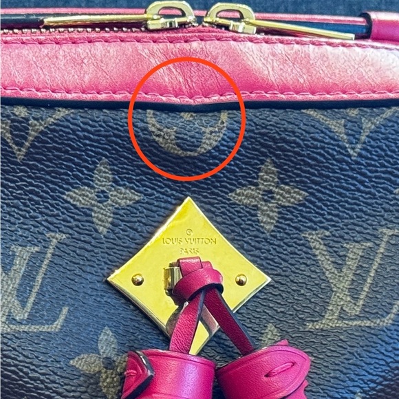 Louis Vuitton Monogram Saintonge Crossbody in Freesia Pink - Picture 14 of 15